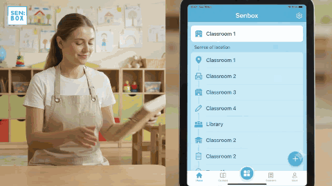 Animated SENBOX demonstration: Inventory tracking